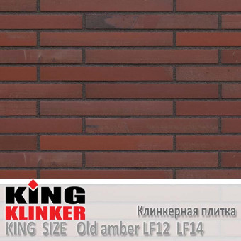 Клинкерная плитка King Klinker King Size, LF14, Old amber LF12