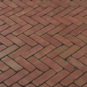 Тротуарная клинкерная брусчатка Vandersanden Roma Antica 204х50х67 мм