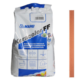 Затирка Mapei Keracolor FF №140 красный коралл 5 кг