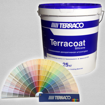 Декоративная штукатурка Terraco Terracoat Micro Sil "шагрень" 25 кг