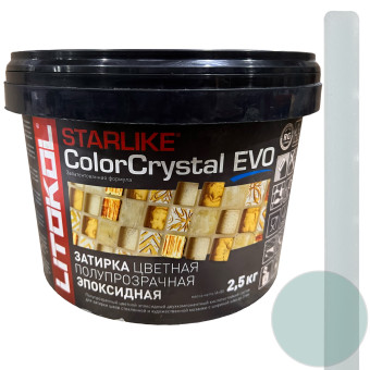Затирка Litokol Starlike Color Crystal Evo S.810 verde capri 2.5 кг