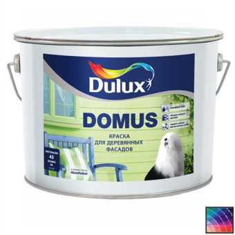 Краска Dulux Domus для деревянных фасадов база BW 10 л