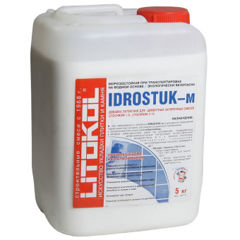 Латексная добавка Litokol Idrostuk-m для затирки 5 кг