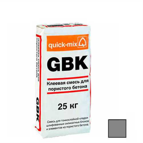 Клей Quick-mix GBK для ячеистобетонных блоков 25 кг