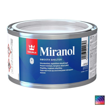 Эмаль Tikkurila Miranol универсальная база А 0,225 л Эмаль Tikkurila Miranol универсальная база А 0,225 л