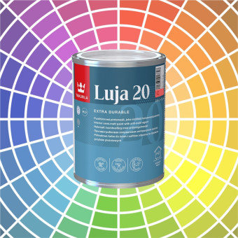 Краска Tikkivala (Tikkurila) Luja 20 для влажных помещений база С 0.9 л