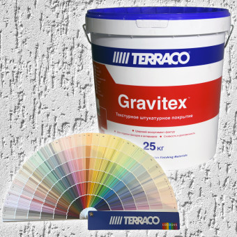 Декоративная штукатурка Terraco Gravitex XL 