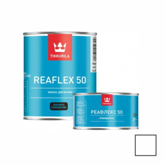 Краска Tikkurila Reaflex 50 для ванны 0,8 л Краска Tikkurila Reaflex 50 для ванны 0,8 л