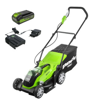 Газонокосилка аккумуляторная Greenworks G40LM35K2 (арт. 2501907UA)