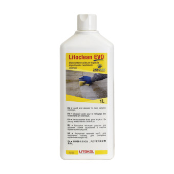 Жидкий кислотный очиститель Litokol Litoclean EVO 1 л