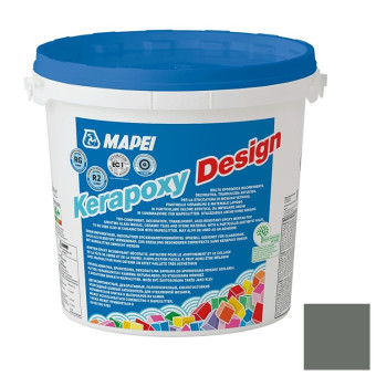 Затирка эпоксидная Mapei Kerapoxy Design №113 темно-серая 3 кг Затирка эпоксидная Mapei Kerapoxy Design №113 темно-серая 3 кг