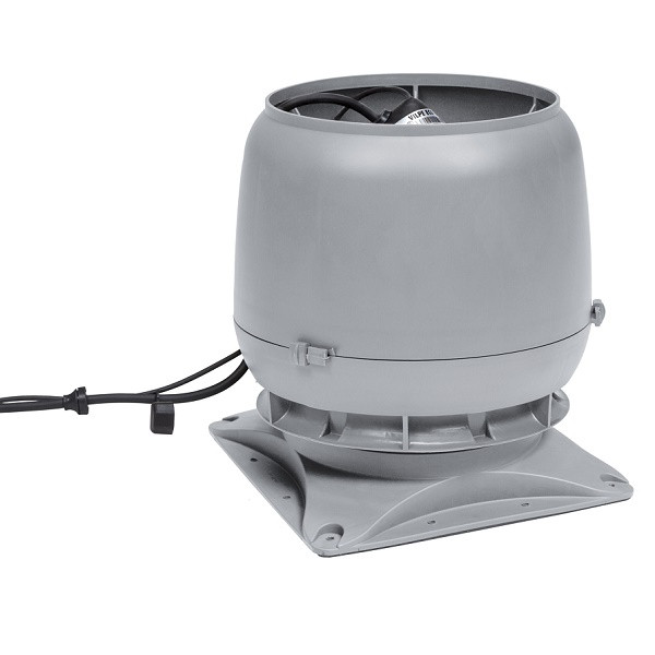 Вентилятор Vilpe ECo220S с основанием светло-серый