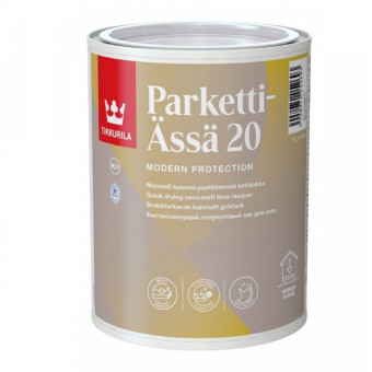 Лак Tikkurila Parketti-Assa 20 паркетный 1 л Лак Tikkurila Parketti-Assa 20 паркетный 1 л