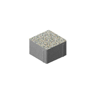 Тротуарная плитка Steingot Квадрат Granit Premium Terra Antica 100х100 мм толщина 60 мм