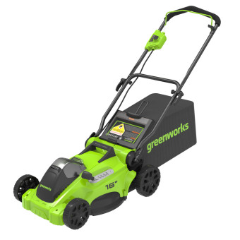 Газонокосилка аккумуляторная Greenworks GD40LM16X (арт. 2517907)
