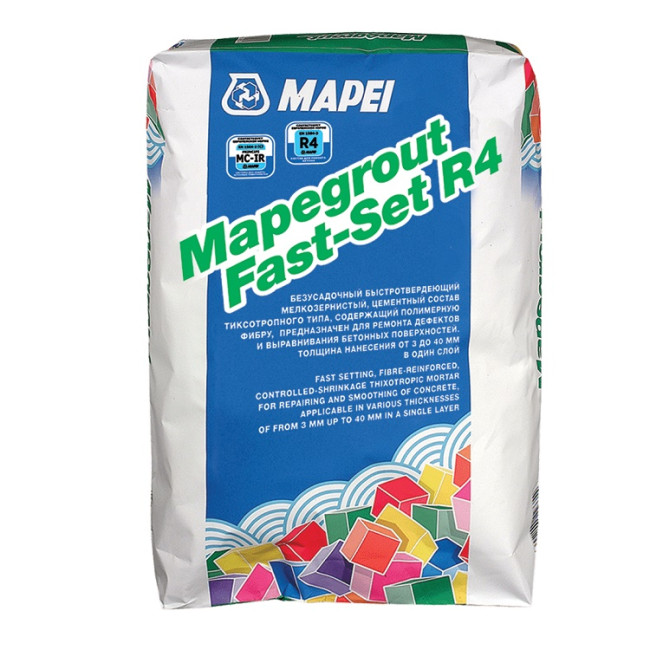 Ремонтная смесь Mapei Mapegrout Fast-Set R4 25 кг