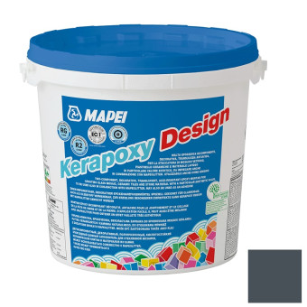 Затирка эпоксидная Mapei Kerapoxy Design №114 антрацит 3 кг Затирка эпоксидная Mapei Kerapoxy Design №114 антрацит 3 кг