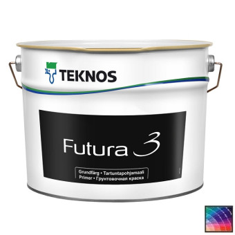 Краска Teknos Futura 3 грунтовочная 9 л Краска Teknos Futura 3 грунтовочная 9 л
