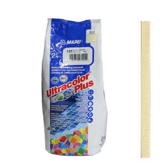 Затирка Mapei Ultracolor Plus №131 ваниль 2 кг