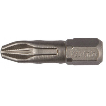 Биты торсионные кованые Kraftool X-Drive обточенные C 1/4" PZ3 25 мм 2 шт Биты торсионные кованые Kraftool X-Drive обточенные C 1/4" PZ3 25 мм 2 шт