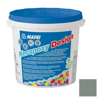 Затирка Mapei Kerapoxy Design №115 серая река 3 кг Затирка Mapei Kerapoxy Design №115 серая река 3 кг