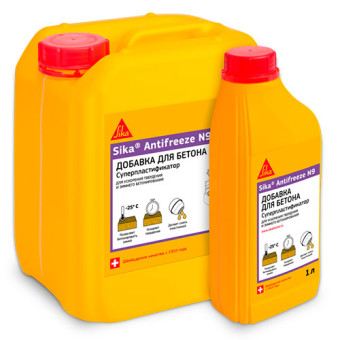 Пластификатор, ускоритель твердения, анрифриз Sika Antifreeze N9 1 л Пластификатор, ускоритель твердения, анрифриз Sika Antifreeze N9 1 л