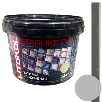 Затирка Litokol Starlike Evo S.110 grigio perla 2.5 кг