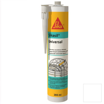 Герметик силиконовый Sika Sikasil Universal белый 280 мл Герметик силиконовый Sika Sikasil Universal белый 280 мл
