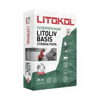 Ровнитель Litokol LitoLiv Basis грубый 25 кг