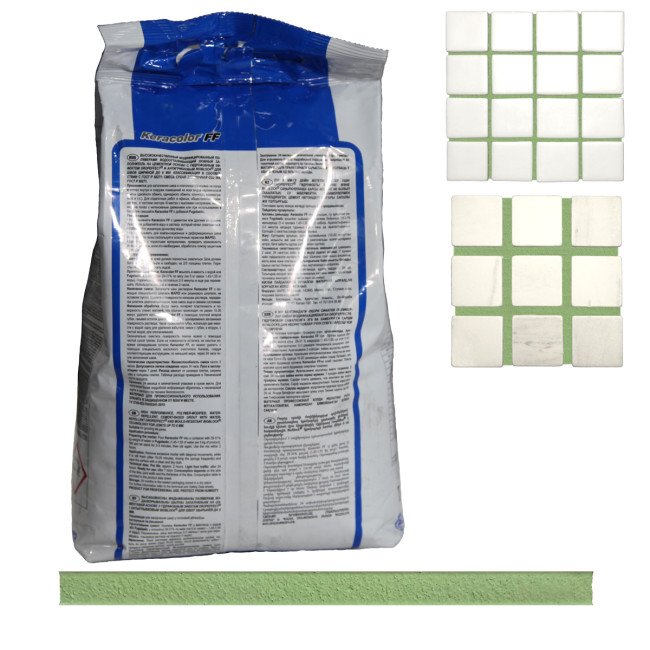 Затирка для плитки Mapei Keracolor FF №181 нефрит Мапей Кераколор ФФ фасовка 5 кг купить 