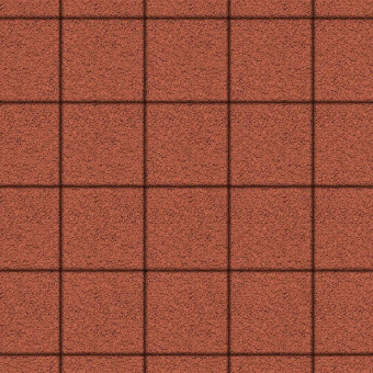 Тротуарная плитка Выбор КВАДРАТ А.2.К.4 Гранит Красный 200х200х40 мм