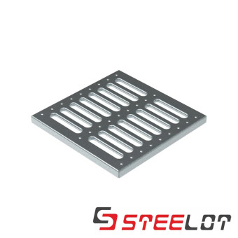 Решётка STEELOT SteeStart стальная штампованная для дождеприёмника 300х300
