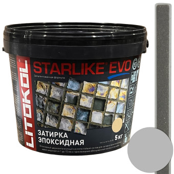 Затирка Litokol Starlike Evo S.110 grigio perla 5 кг