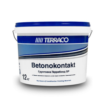 Грунтовка Terraco Terrabond SP Betonokontakt 12 кг