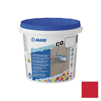 Затирка Mapei Kerapoxy CQ №165 красная вишня 3 кг