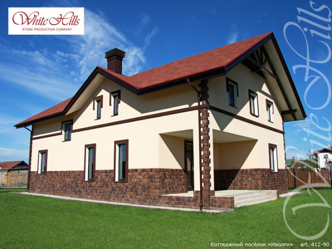 Искусственный камень White Hills Шинон цвет 412-90