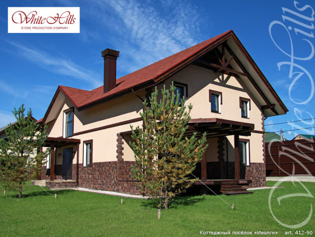 Искусственный камень White Hills Шинон цвет 412-90