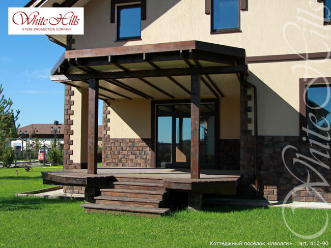 Искусственный камень White Hills Шинон цвет 412-90