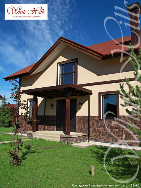 Искусственный камень White Hills Шинон цвет 412-90