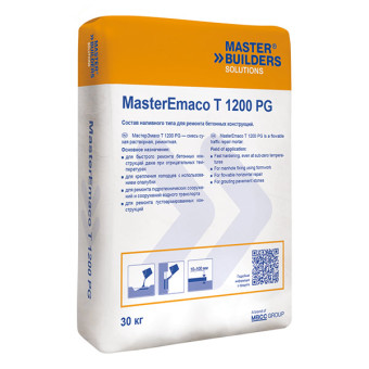 Ремонтная смесь BASF MasterEmaco T 1200 PG 30 кг Ремонтная смесь BASF MasterEmaco T 1200 PG 30 кг
