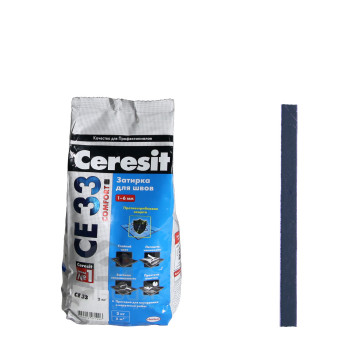 Затирка Ceresit CE 33 Comfort №88 темно-синяя 2 кг