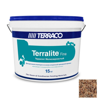Декоративная штукатурка Terraco Terralite Fine мелкозернистая A45-F 15 кг Декоративная штукатурка Terraco Terralite Fine мелкозернистая A45-F 15 кг
