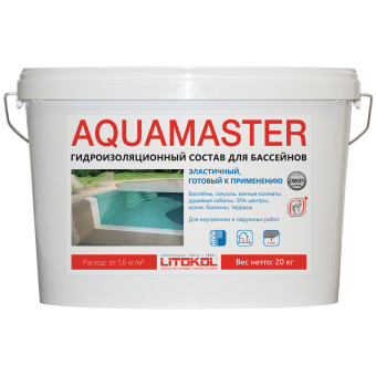Гидроизоляционный состав Litokol Aquamaster 20 кг
