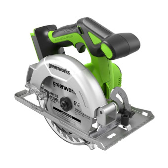 Пила дисковая аккумуляторная Greenworks GD24CS165 (арт. 1501607)