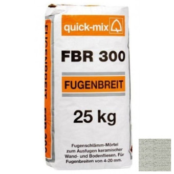 Затирка Quick-mix FBR 300 Фугенбрайн белый 25 кг