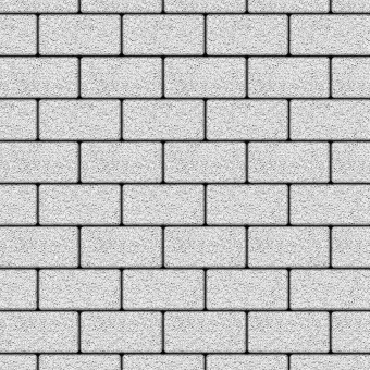 Тротуарная плитка Выбор ПРЯМОУГОЛЬНИК Б.2.П.8 Гранит Белый 200х100х80 мм