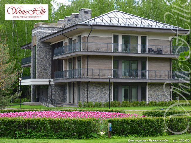 Искусственный камень White Hills под скалу Фьорд Лэнд цвет 200-80