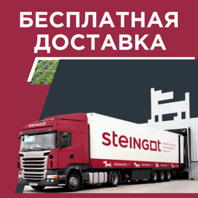 Акция от Steingot «Бесплатная доставка»